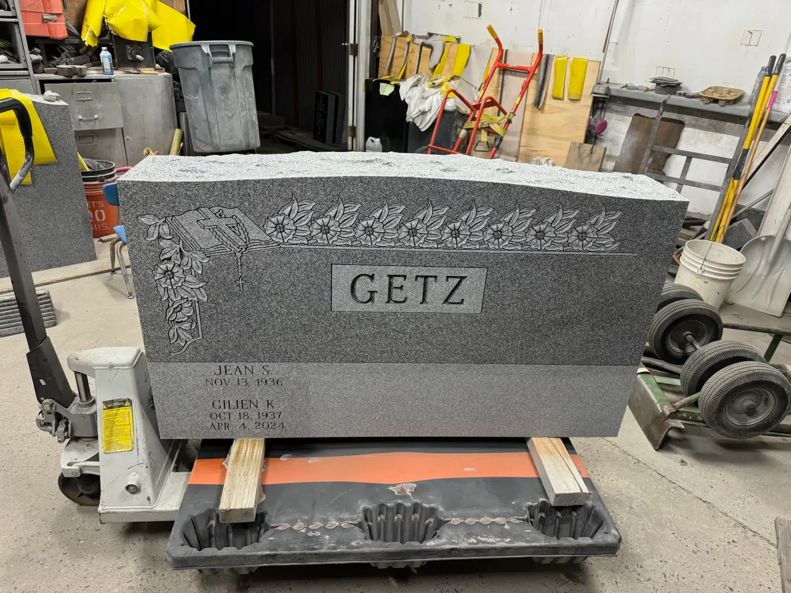 granite Memorial (general) hand-carved by Memorial Finder in NJ — image 5