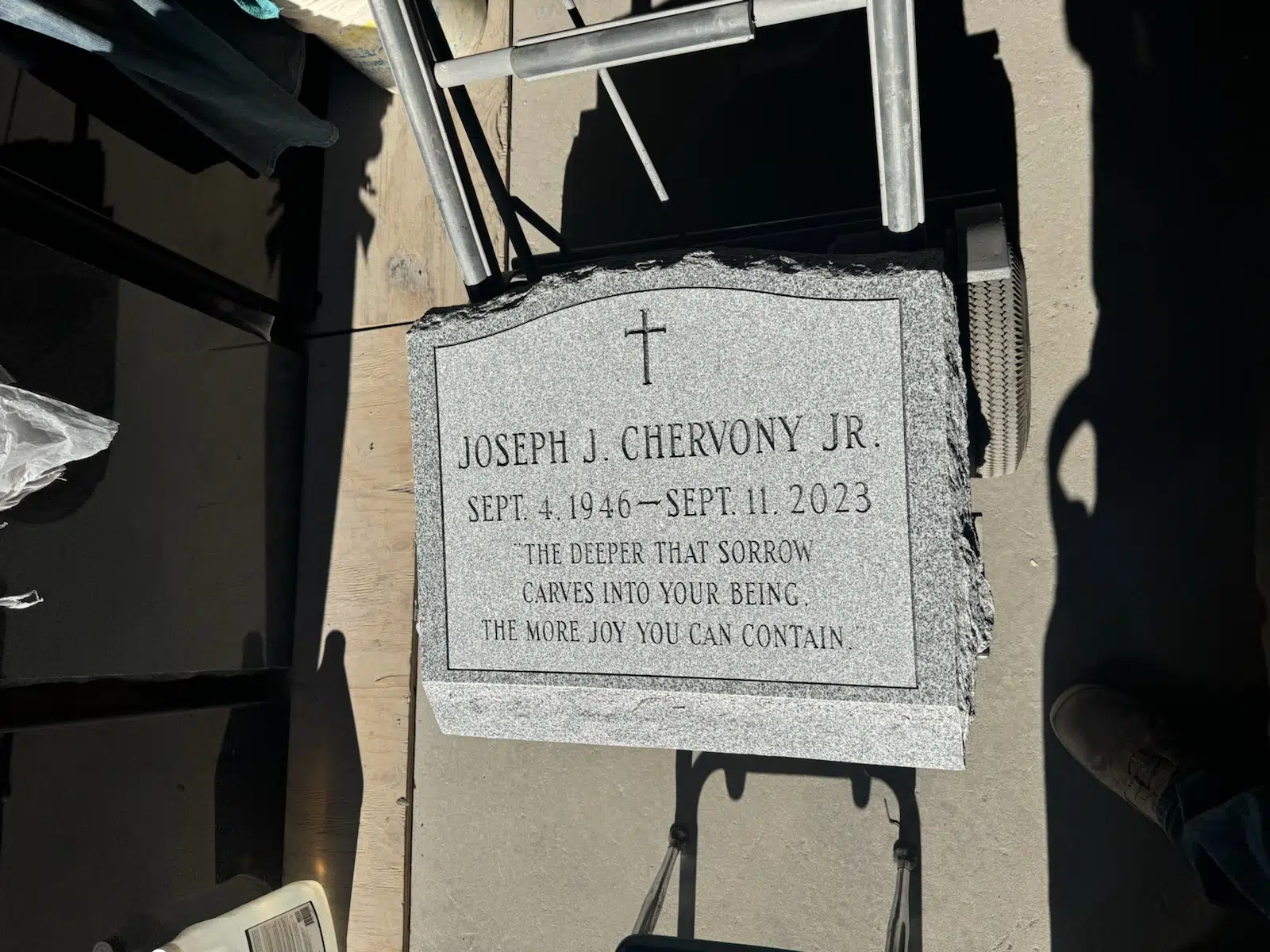 granite Memorial (general) hand-carved by Memorial Finder in NJ — image 2