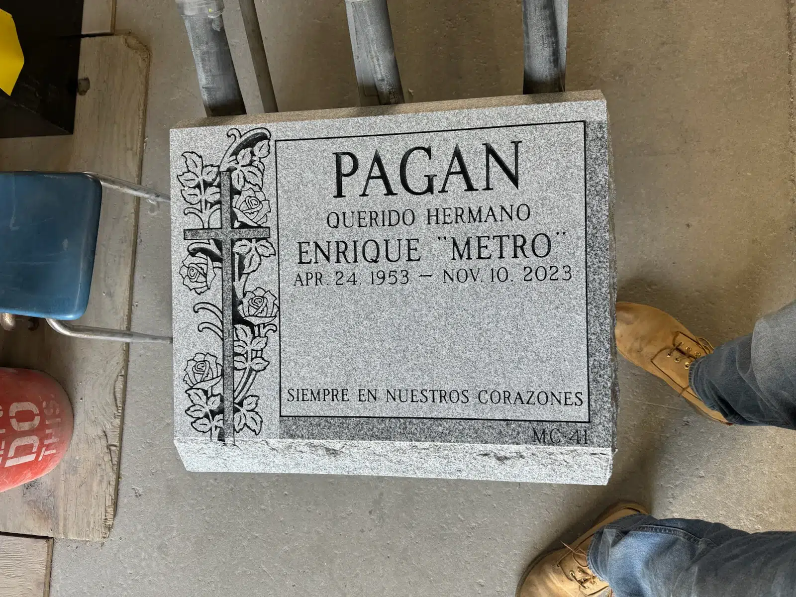granite Memorial (general) hand-carved by Memorial Finder in NJ — image 5